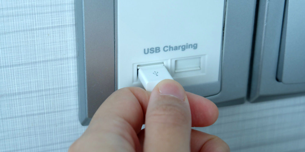 Change Outlets To Include USB Ports for Charging Devices